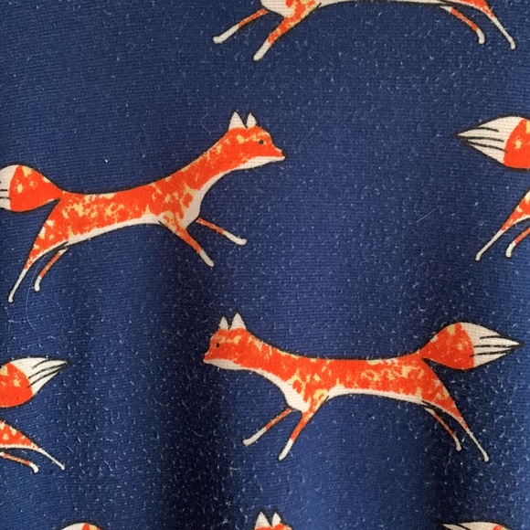 🖤 SouthStore Fox Navy Dress - Picture 4 of 6